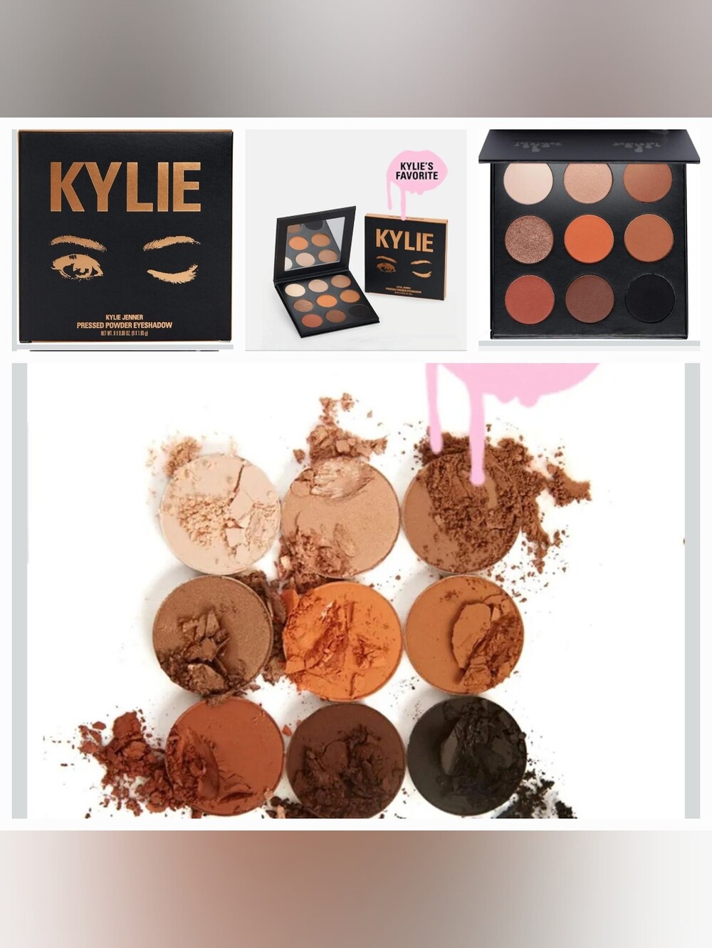 Kylie Cosmetics "The Bronze Palette"  9 Pans Brand New* Original & Authentic*